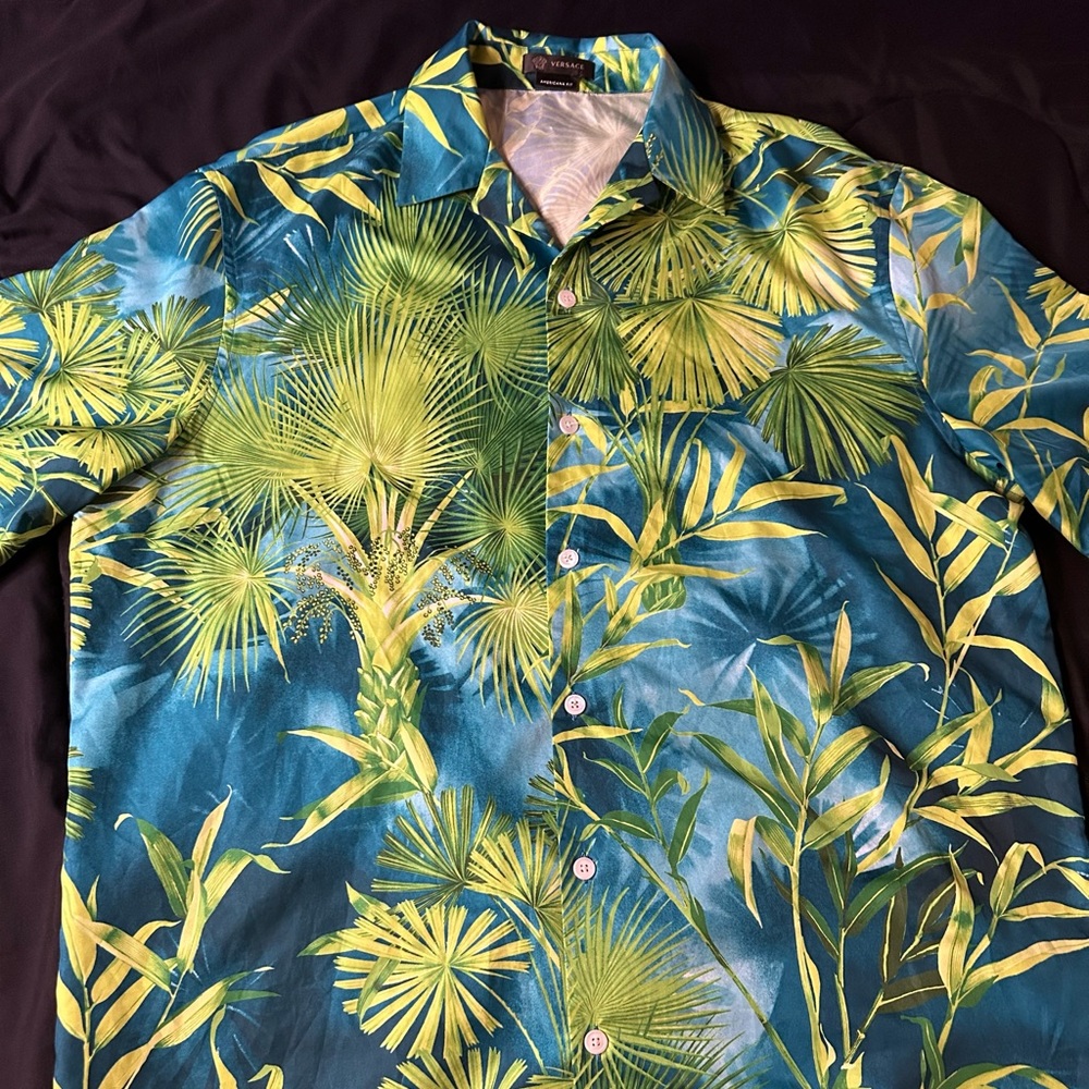 Versace Button Up